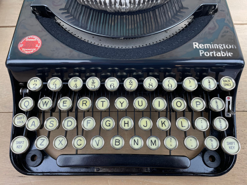 Typewriter, 1924 Remington Portable No 2