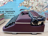 Typewriter, 1956 Olympia SM3 with Congress Typeface