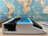 Typewriter, Underwood 315 - Blue