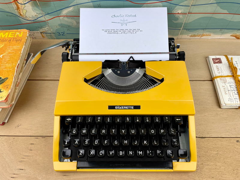 Silver Reed Typewriter