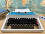 Typewriter, Underwood 315 - Blue