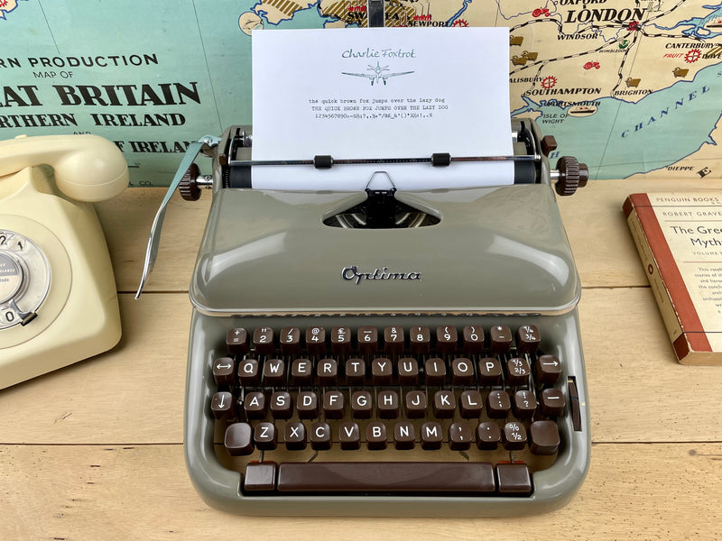 Optima Typewriter