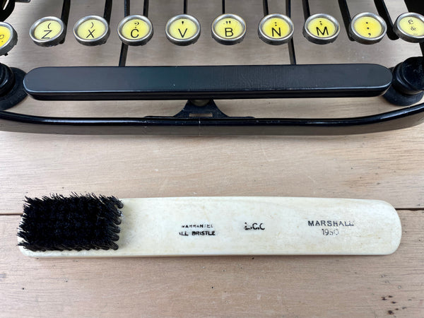 Marshall Vintage Bone Handle Typewriter Brush
