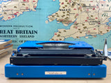 Typewriter, Blue Silver Reed Silverette II
