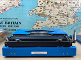 Typewriter, Blue Silver Reed Silverette II