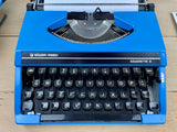 Typewriter, Blue Silver Reed Silverette II