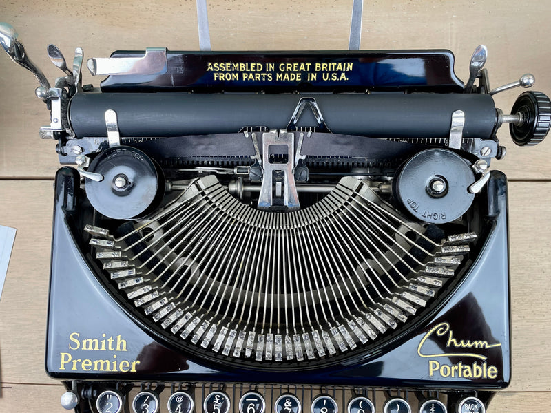 Typewriter, 1938 Smith Premier "Chum"