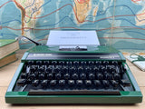 Typewriter, Green Silver Reed