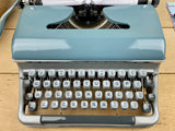 Typewriter, 1961 Blue Bird with New Platen