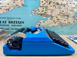 Typewriter, Blue Silver Reed Silverette II
