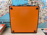 Typewriter, Orange Silver Reed 100
