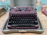 Typewriter, 1956 Olympia SM3 with Congress Typeface