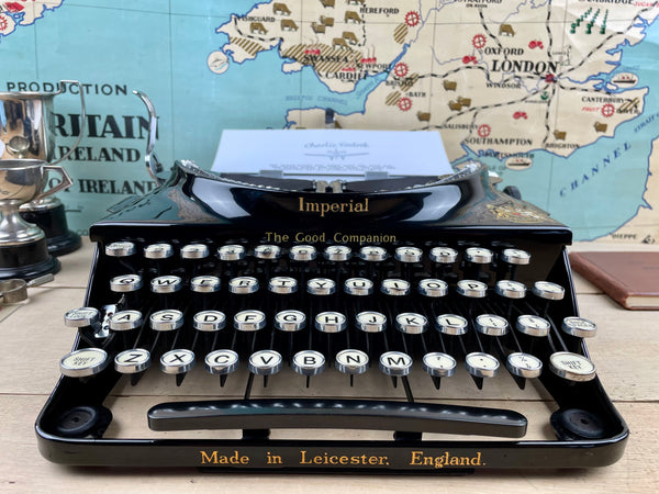 Typewriter, 1937  Imperial The Good Companion 1