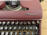 Typewriter, 1956 Olympia SM3 with Congress Typeface
