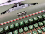 Typewriter, 1957 Halda Portable