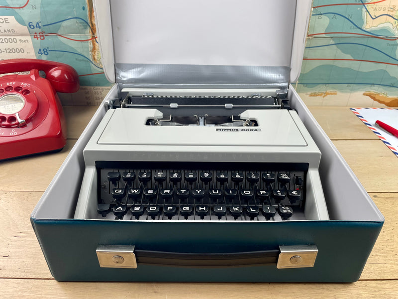 Typewriter, 1972 Olivetti Dora