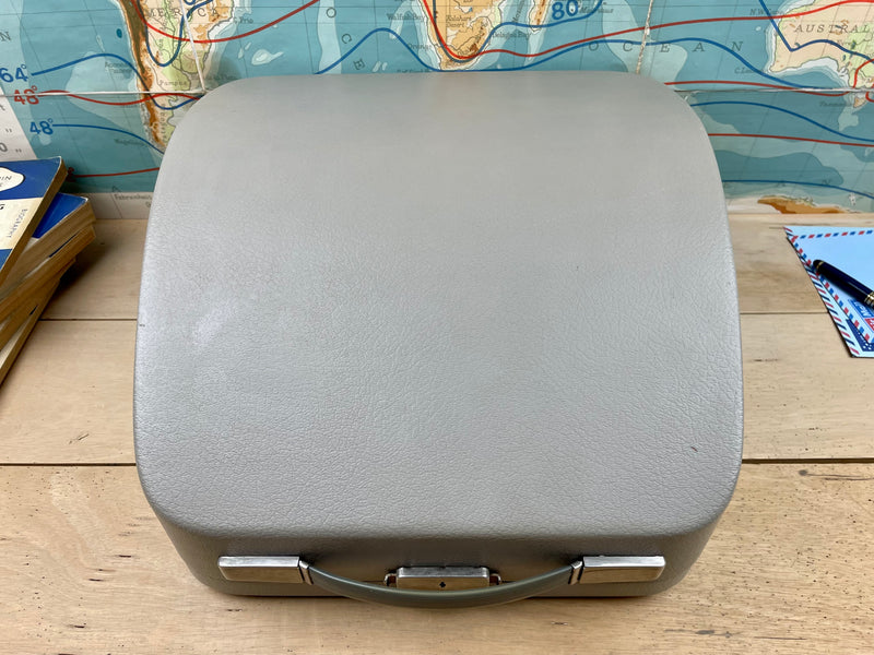 Typewriter, 1961 Blue Bird with New Platen