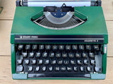 Typewriter, Green Silver Reed