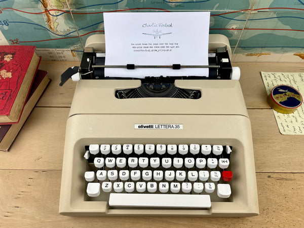 Olivetti Lettera 35 Typewriter
