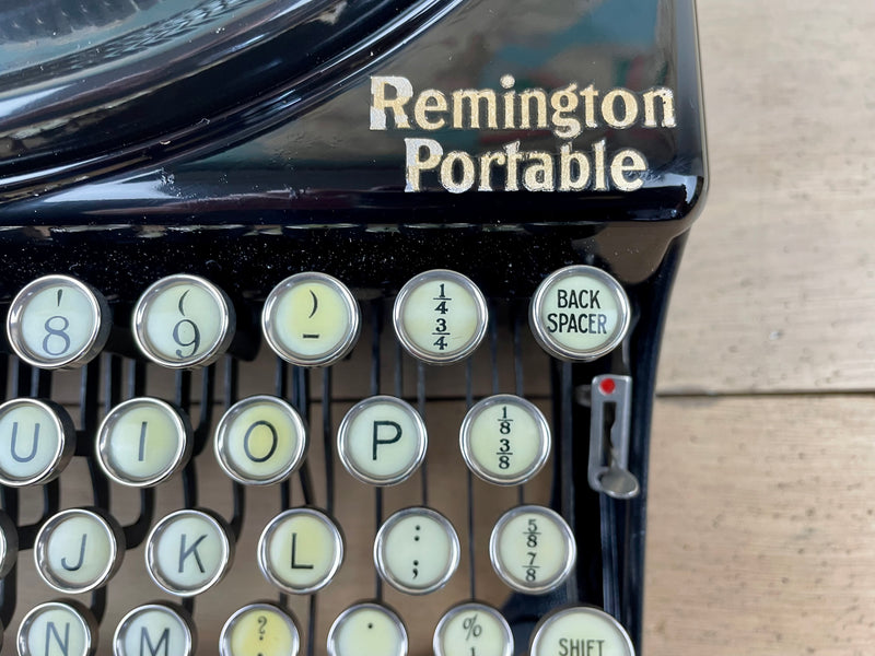 Typewriter, 1928 Remington Portable No 2