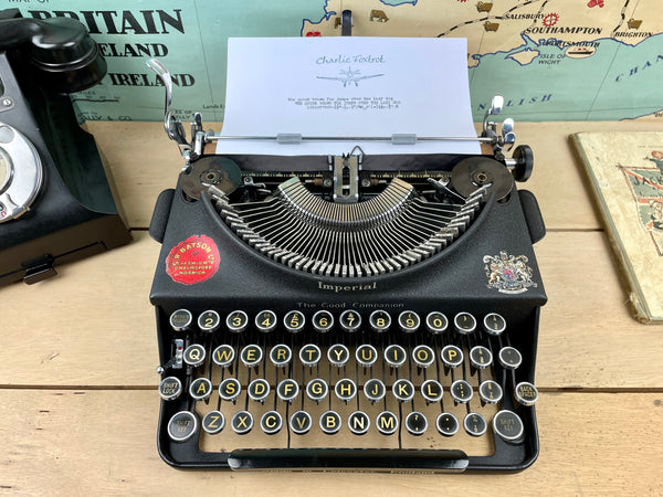 Imperial No 1 Typewriter