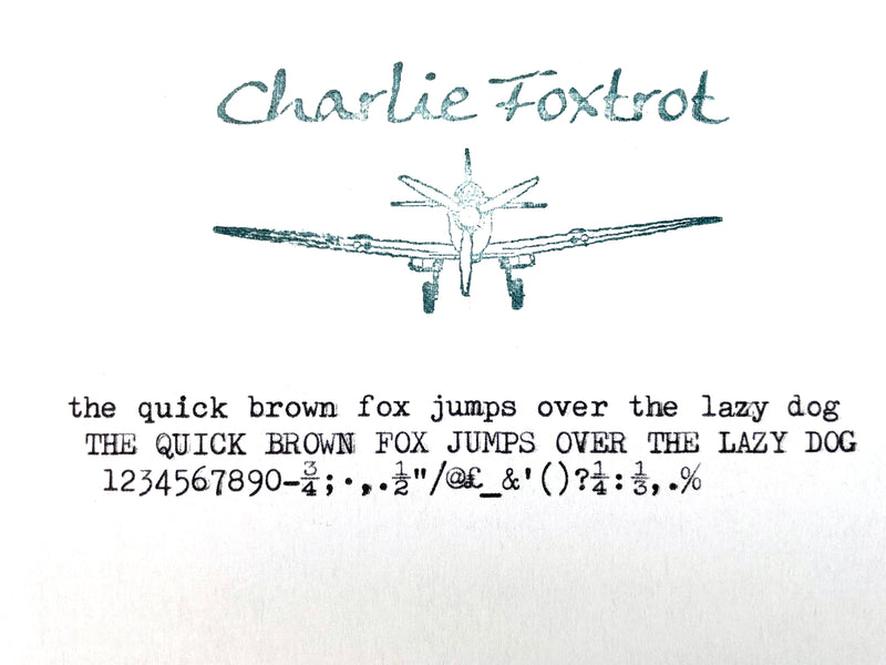 Typewriter, Yellow Silver Reed Silverette