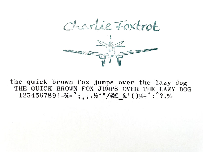 Typewriter, 1957 Olympia SM3 with Congress Type Face