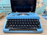 Typewriter,  Blue Brother 210