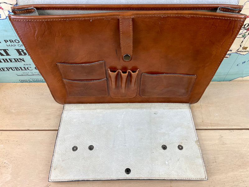 Vintage Leather Briefcase