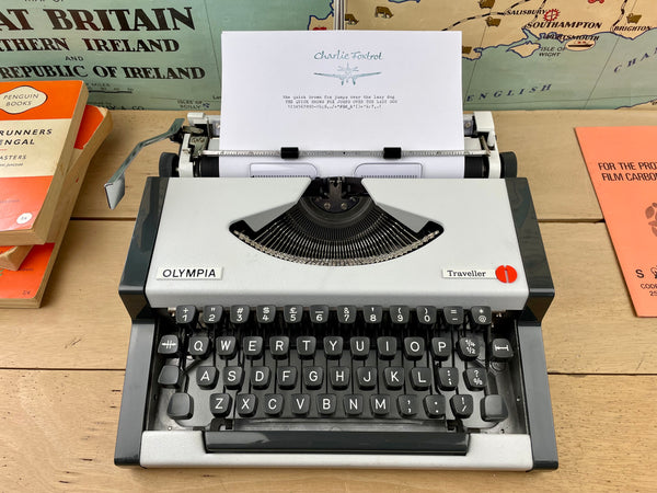 Olympia Traveller Typewriter