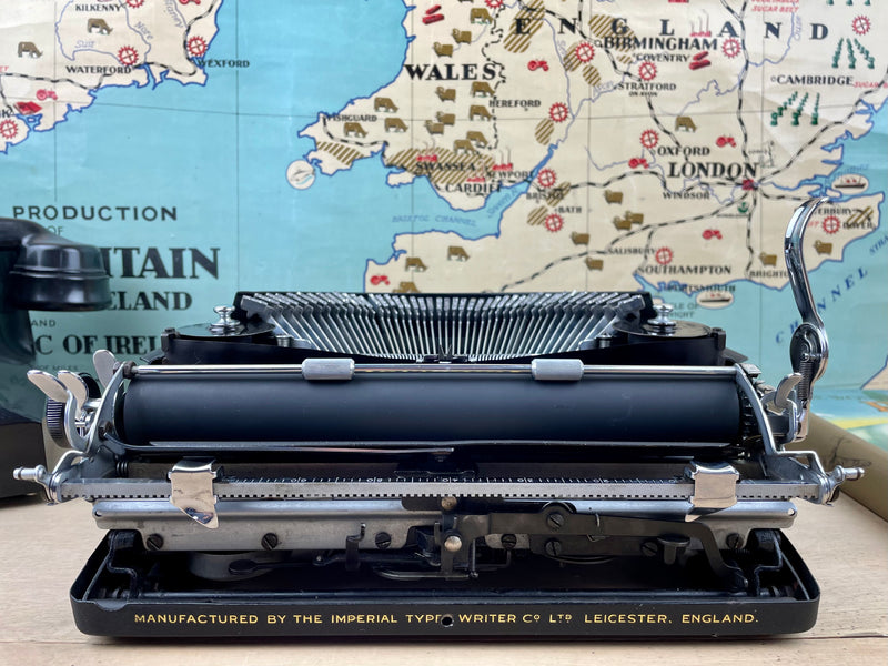 Typewriter, 1941 Imperial The Good Companion No 1 with New Platen
