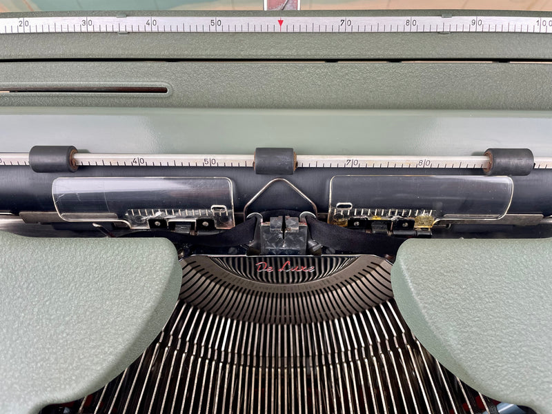 Typewriter, 1956 Olympia SM 3 with Extended Carriage