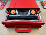 Typewriter, 1971 Olivetti Valentine with Uncommon Cubic Typeface