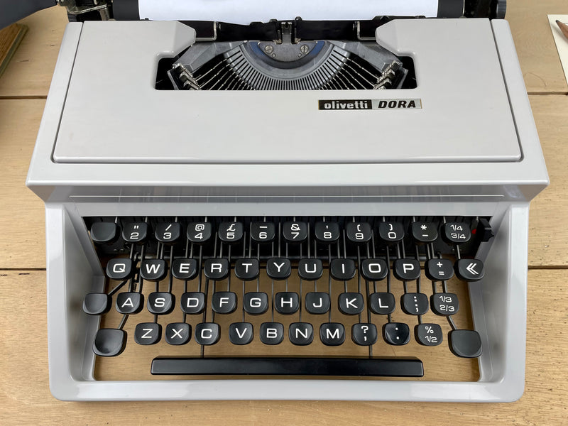 Typewriter,  Olivetti Dora
