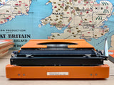 Typewriter, Orange Silver Reed 100