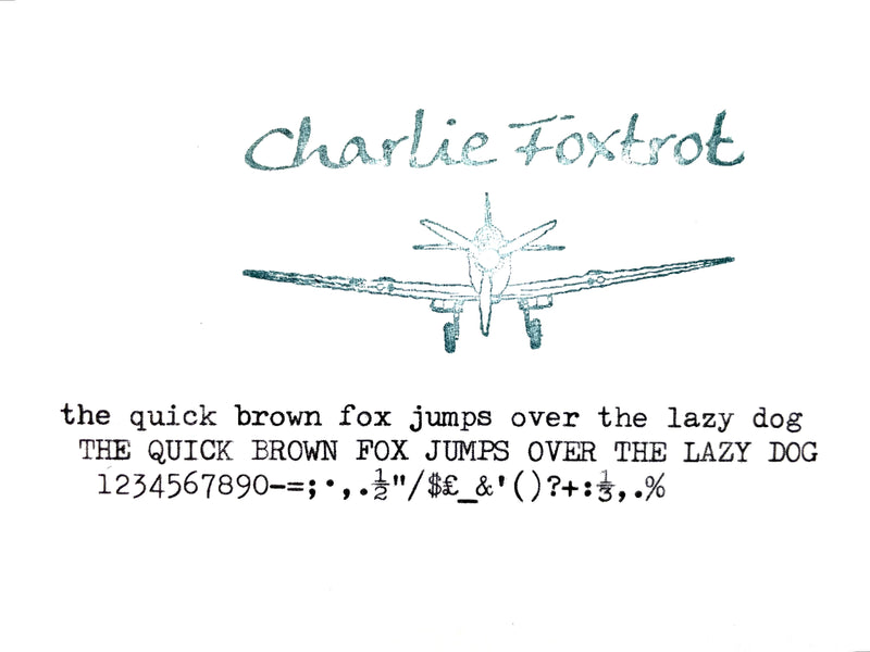 Typewriter, WH Smith Red Fox