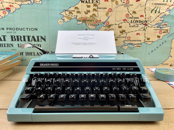 Typewriter, Silver Reed De Luxe