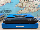Typewriter, Blue Silver Reed Silverette II