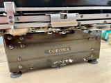 Typewriter, 1939 Folding Corona 3