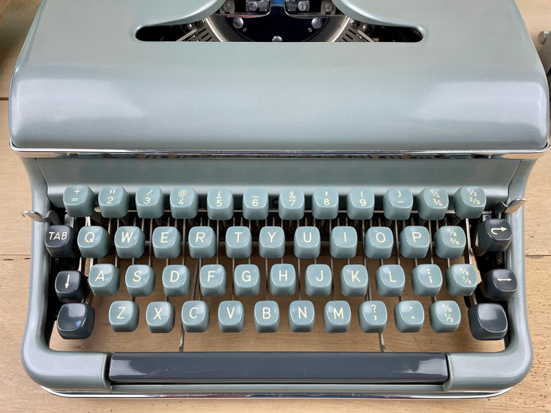 Typewriter, 1957 Blue Bird