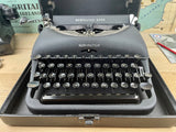 Typewriter, 1949 Remington Model 5 De Luxe