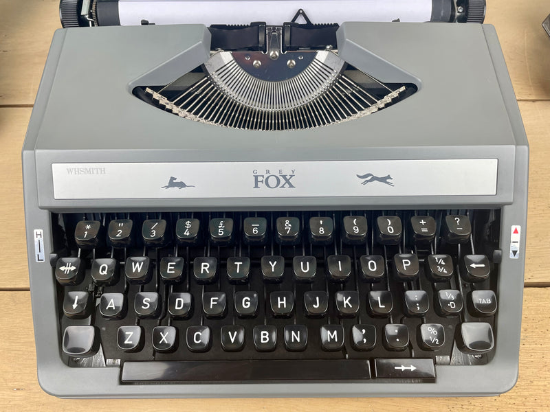 Typewriter, WH Smith Grey Fox