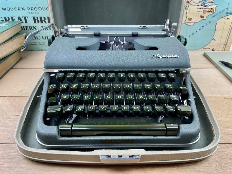 Typewriter, 1959 Olympia SM 4 with New Platen