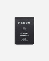 Soft A7 Grid Reporter Penco Notebook : Black