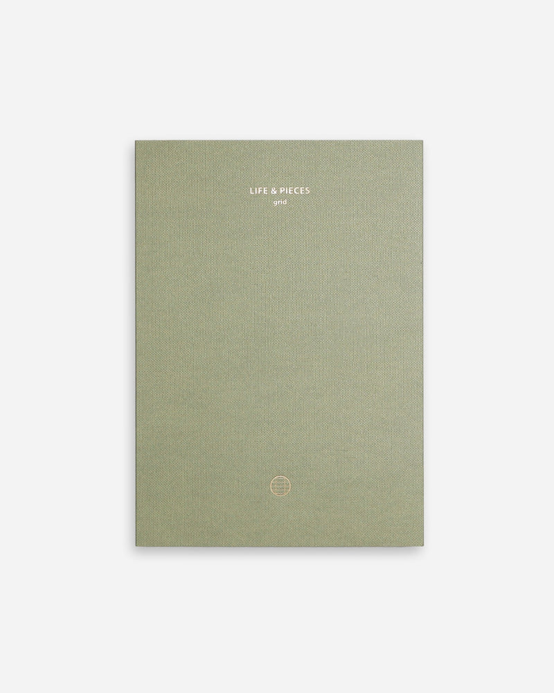 Life & Pieces Notebook : A5 Grid