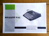 Typewriter, 1978 Adler Tippa with Cubic Type Face