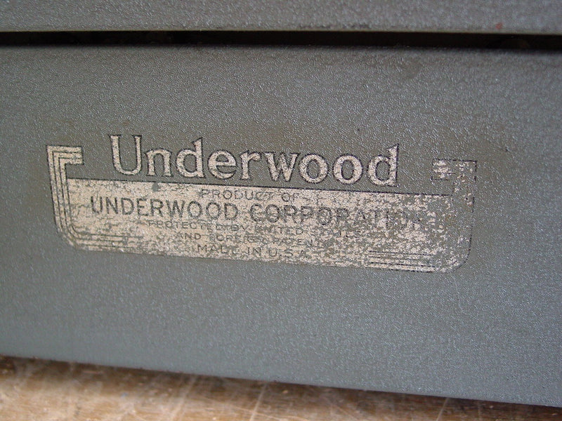 Underwood Champion Portable
