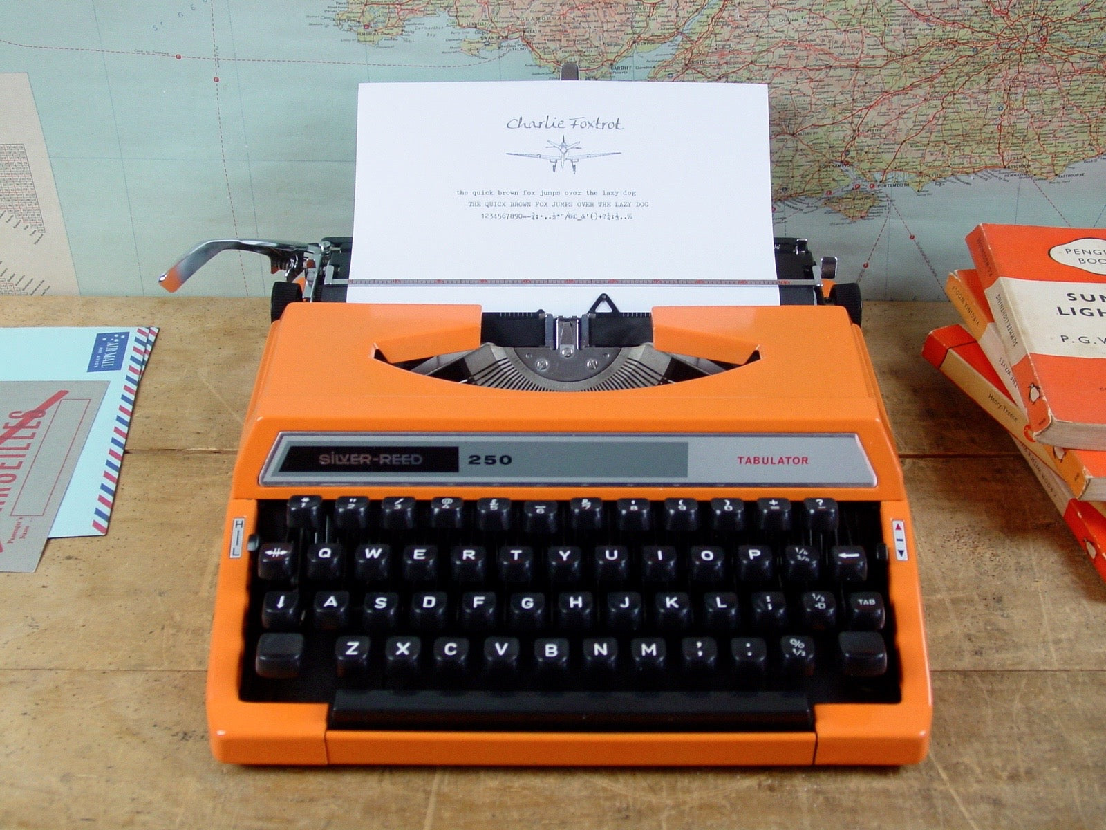 Silver Reed 250 – Charlie Foxtrot Vintage