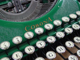 Rare Green 1930 Corona 4 Portable