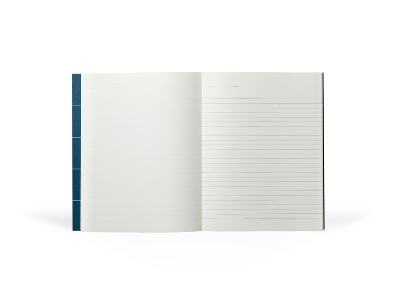 Uma Notebook Large : Dark Blue